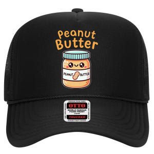 Peanut Butter Jelly Cute Halloween Costumes Friend Matching High Crown Mesh Back Trucker Hat