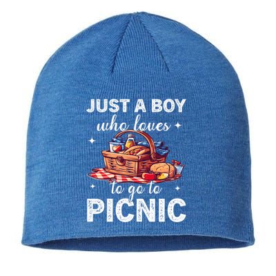 Picnic Basket Just A Who Loves Picnic Family Picnic Fun Gift Sustainable Beanie