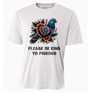 Please Be Kind To Pigeons Cooling Performance Crew T-Shirt