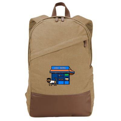 Paint Bodega Kat Cotton Canvas Backpack