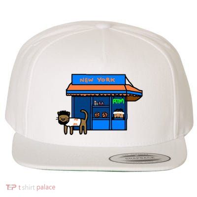 Paint Bodega Kat Wool Snapback Cap