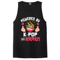 Powered By Kpop And Ramen Cute Kpop Music Anime Lover PosiCharge Competitor Tank