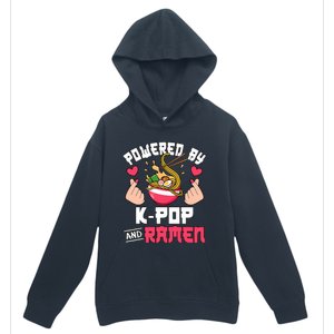 Powered By Kpop And Ramen Cute Kpop Music Anime Lover Urban Pullover Hoodie