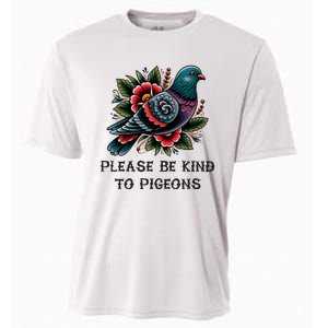 Please Be Kind To Pigeons Cooling Performance Crew T-Shirt