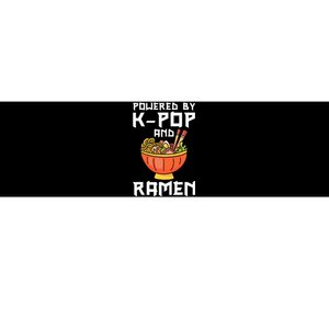 Powered By Kpop And Ra Kpop Merch Merchandise Bumper Sticker