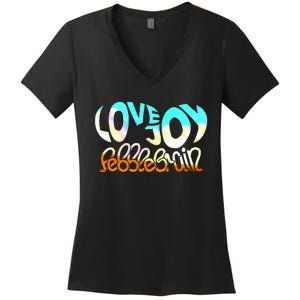 Pebblee Braines Lovejoys Classic Women's V-Neck T-Shirt