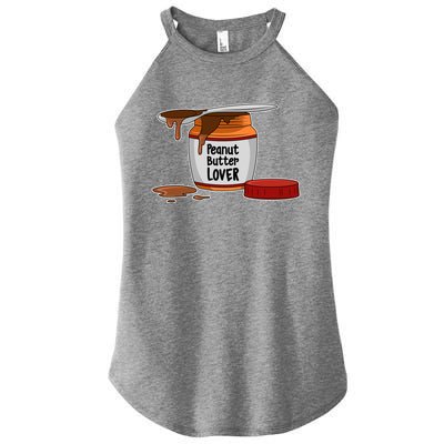 Peanut Butter Lover Costume Peanut Butter Funny Gift Women’s Perfect Tri Rocker Tank