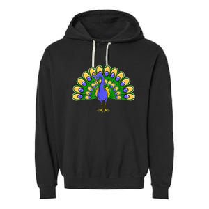 Peacock Bird Love Peacock Birds Peacock Lover Garment-Dyed Fleece Hoodie