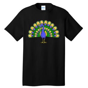 Peacock Bird Love Peacock Birds Peacock Lover Tall T-Shirt