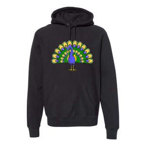 Peacock Bird Love Peacock Birds Peacock Lover Premium Hoodie