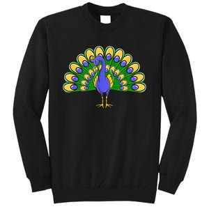 Peacock Bird Love Peacock Birds Peacock Lover Tall Sweatshirt