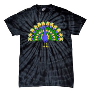 Peacock Bird Love Peacock Birds Peacock Lover Tie-Dye T-Shirt