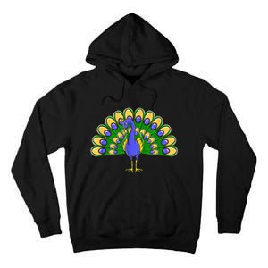 Peacock Bird Love Peacock Birds Peacock Lover Tall Hoodie