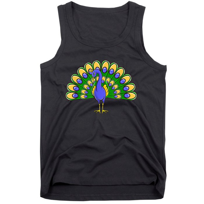 Peacock Bird Love Peacock Birds Peacock Lover Tank Top