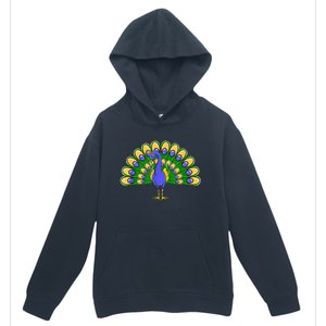 Peacock Bird Love Peacock Birds Peacock Lover Urban Pullover Hoodie