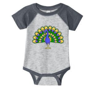 Peacock Bird Love Peacock Birds Peacock Lover Infant Baby Jersey Bodysuit