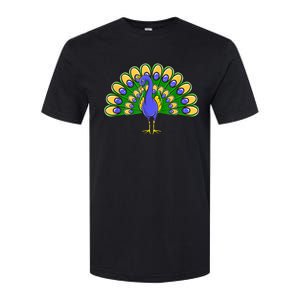 Peacock Bird Love Peacock Birds Peacock Lover Softstyle CVC T-Shirt