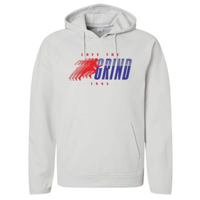 Phily Bowden Love The Grind 1995 Performance Fleece Hoodie