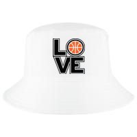 Player Basketball Love Heart Apparel Funny Valentines Day Cool Comfort Performance Bucket Hat