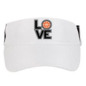 Player Basketball Love Heart Apparel Funny Valentines Day Adult Drive Performance Visor