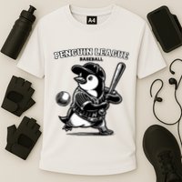 Penguin Baseball League Cooling Performance Crew T-Shirt