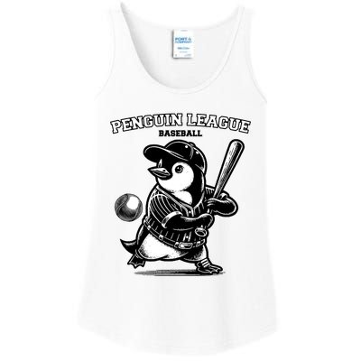 Penguin Baseball League Ladies Essential Tank