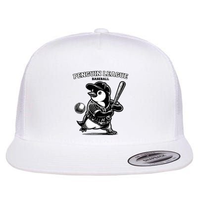 Penguin Baseball League Flatbill Hat