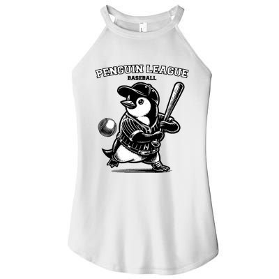 Penguin Baseball League Women’s Perfect Tri Rocker Tank