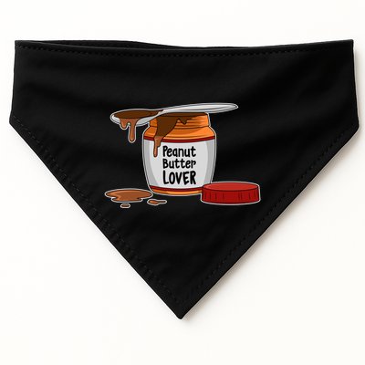 Peanut Butter Lover Costume Peanut Butter Cute Gift USA-Made Doggie Bandana