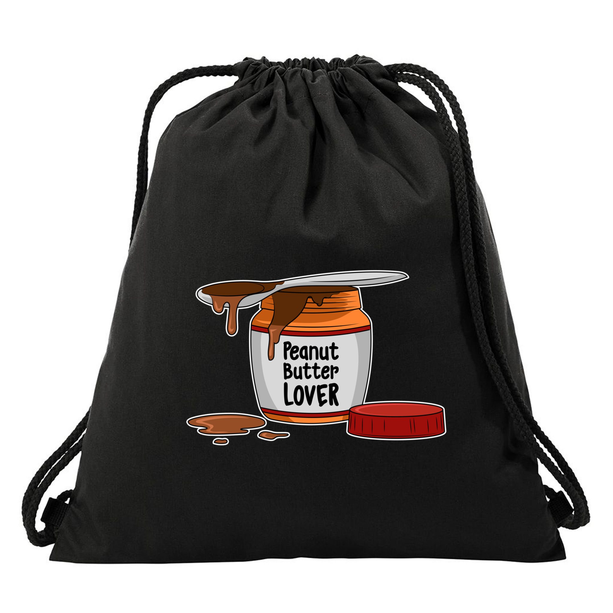 Peanut Butter Lover Costume Peanut Butter Cute Gift Drawstring Bag