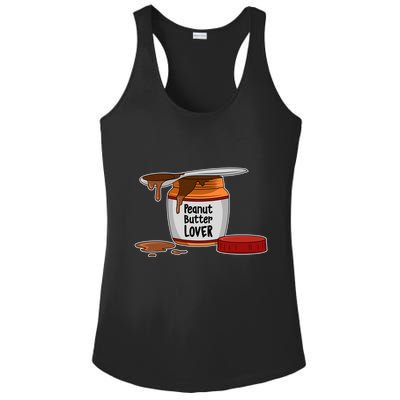Peanut Butter Lover Costume Peanut Butter Cute Gift Ladies PosiCharge Competitor Racerback Tank
