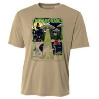 Paranormal Bigfoot Loch Ness Mothman Aliens Cooling Performance Crew T-Shirt