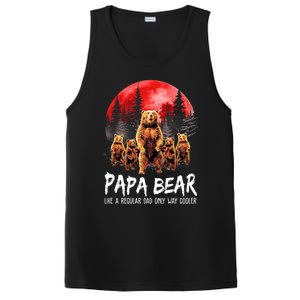 Papa Bear Like A Regular Grandpa Only Way Cooler Bear Gift PosiCharge Competitor Tank