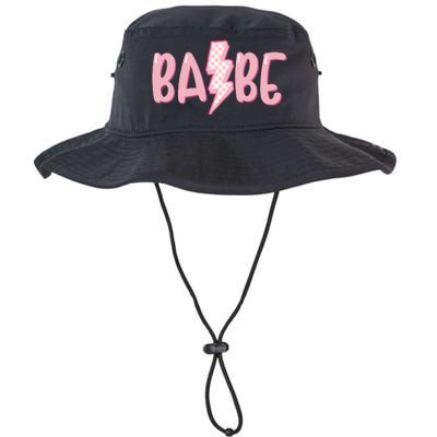 Pink Babe Lightning Bolt Little Legacy Cool Fit Booney Bucket Hat