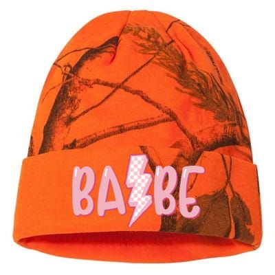 Pink Babe Lightning Bolt Little Kati Licensed 12" Camo Beanie