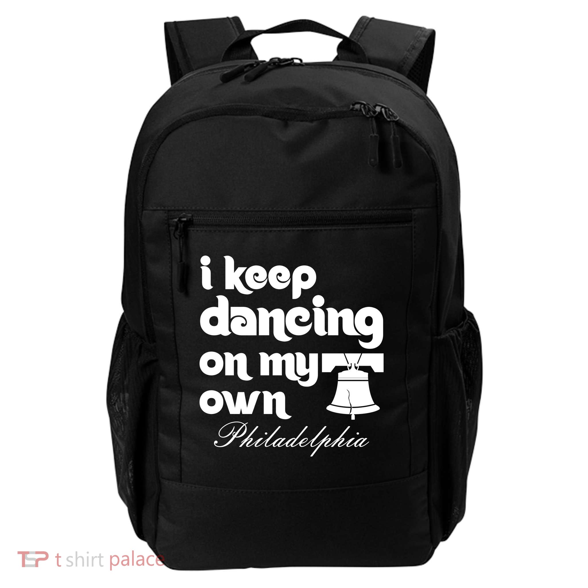 Philly Baseball Lovers Fans Keep I Keep Dancing On My Own Daily Commute Backpack