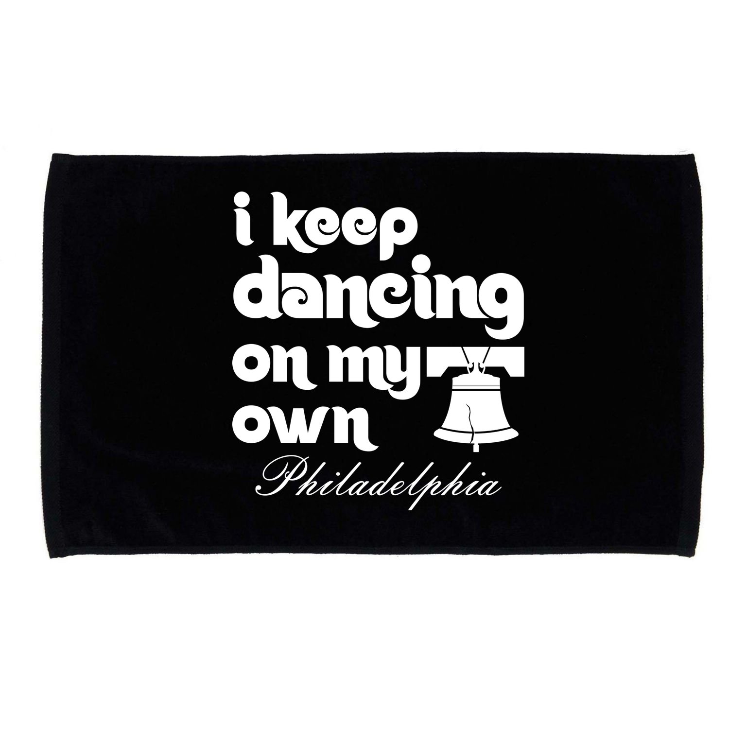 Philly Baseball Lovers Fans Keep I Keep Dancing On My Own Microfiber Hand Towel