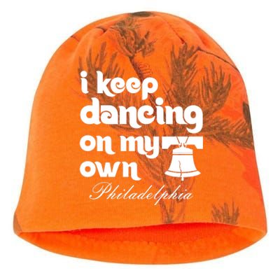 Philly Baseball Lovers Fans Keep I Keep Dancing On My Own Kati - Camo Knit Beanie