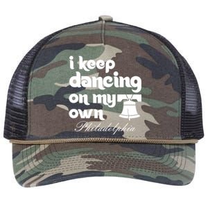 Philly Baseball Lovers Fans Keep I Keep Dancing On My Own Retro Rope Trucker Hat Cap