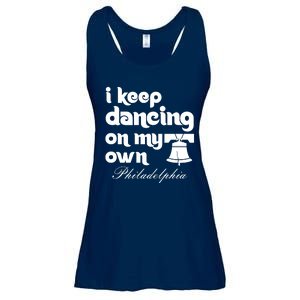 Philly Baseball Lovers Fans Keep I Keep Dancing On My Own Ladies Essential Flowy Tank