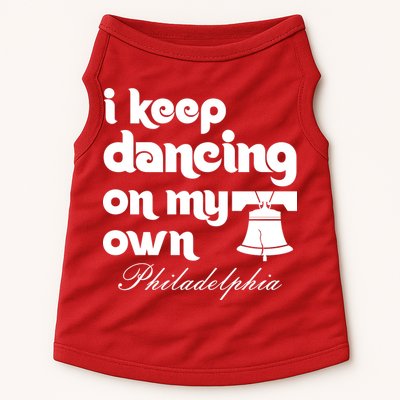Philly Baseball Lovers Fans Keep I Keep Dancing On My Own Doggie Tank