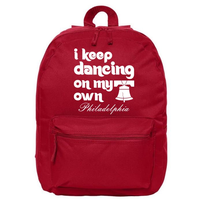 Philly Baseball Lovers Fans Keep I Keep Dancing On My Own 16 in Basic Backpack