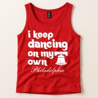 Philly Baseball Lovers Fans Keep I Keep Dancing On My Own Tank Top