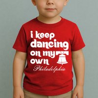 Philly Baseball Lovers Fans Keep I Keep Dancing On My Own Toddler T-Shirt