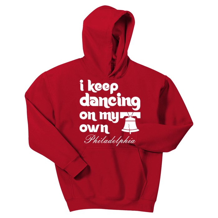 Philly Baseball Lovers Fans Keep I Keep Dancing On My Own Kids Hoodie