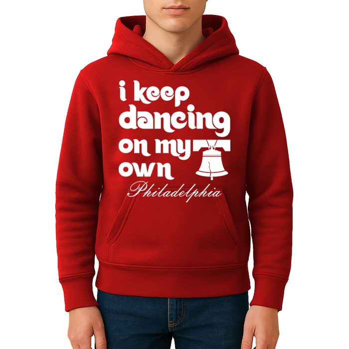 Philly Baseball Lovers Fans Keep I Keep Dancing On My Own Kids Hoodie