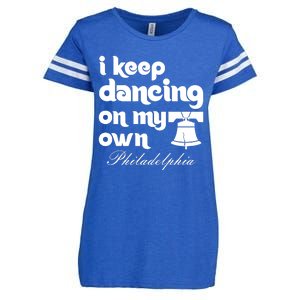 Philly Baseball Lovers Fans Keep I Keep Dancing On My Own Enza Ladies Jersey Football T-Shirt