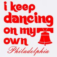 Philly Baseball Lovers Fans Keep I Keep Dancing On My Own Garment-Dyed Sweatshirt