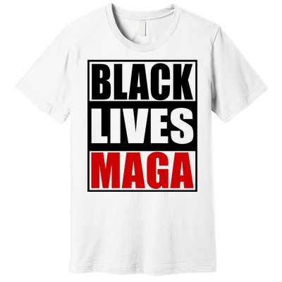 Protrump Black Lives Maga Premium T-Shirt