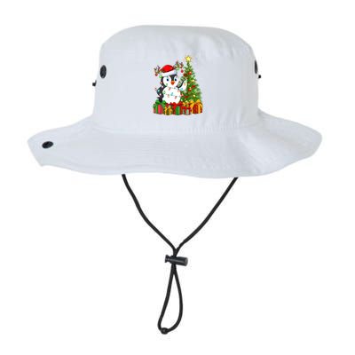 Penguin Bird Lover Xmas Holiday Santa Penguin Christmas Tree Gift Legacy Cool Fit Booney Bucket Hat